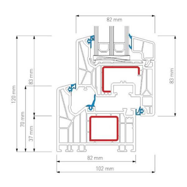 Schüco LivIng 82 MD: Einzigartige Metallic-Designs mit AutomotiveFinish