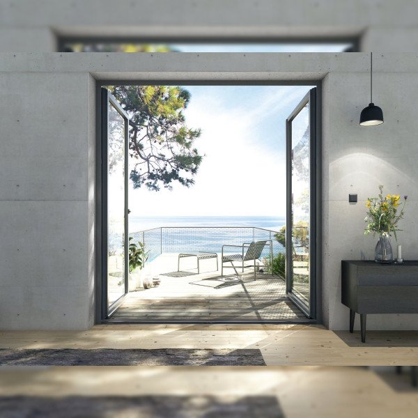 Schüco AWS 70.BS.HI: Wo makelloses Design auf hohe Dämmung trifft