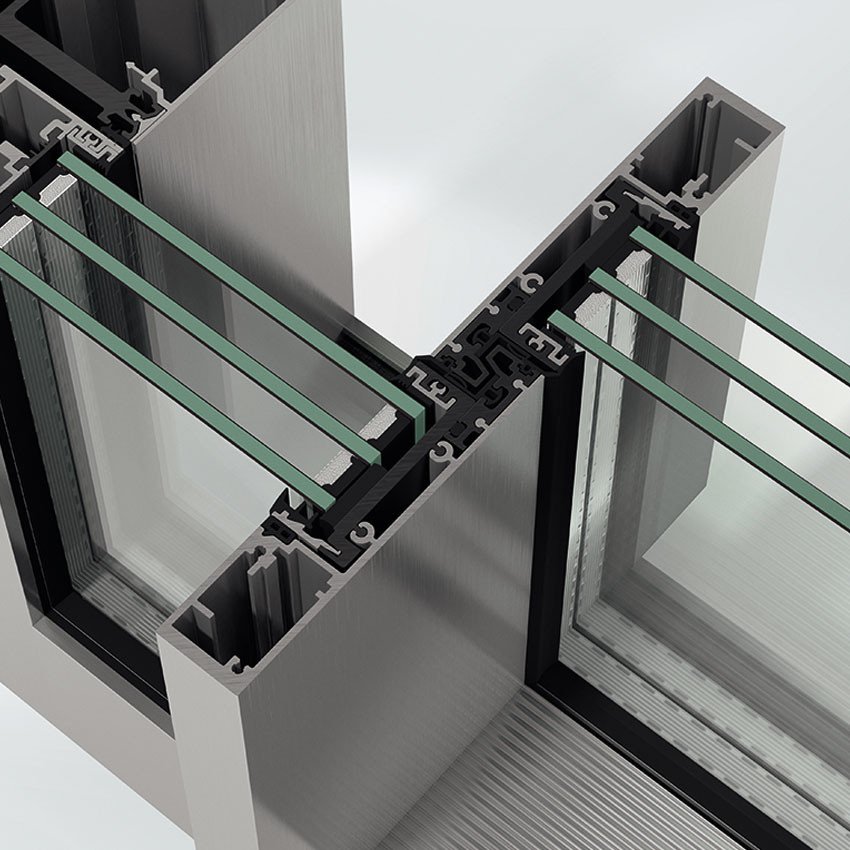 Entdecken Sie die Schüco ASE 67 PD Panorama Tür von Alukun.shop